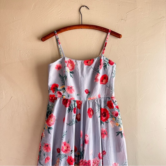 Madame Shoushou full length floral sundress with bodice style top - Picture 3 of 8